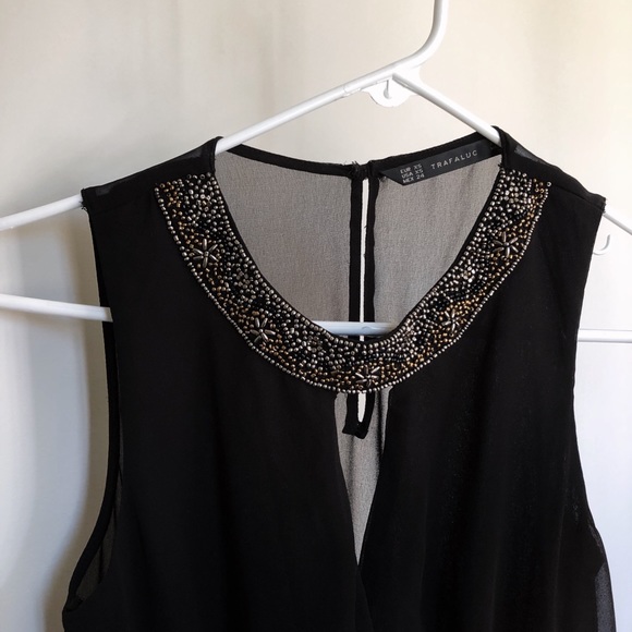 Zara TRF Black Dress - Picture 3 of 3